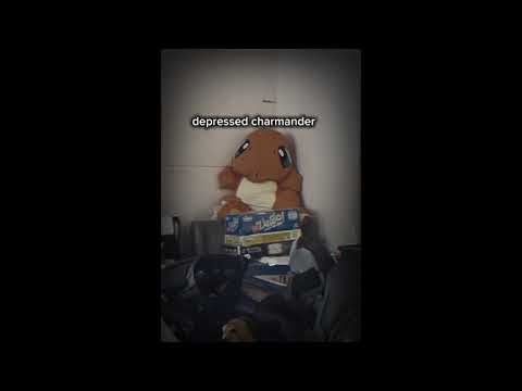 Depressed Charmander #pokemon