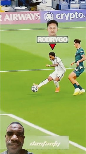 Rodrygo skills for real madrid #football #realmadrid #skills #foryou