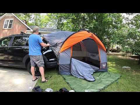 RightLine SUV tent and Mattress -2022 Pilot - Review and Setup
