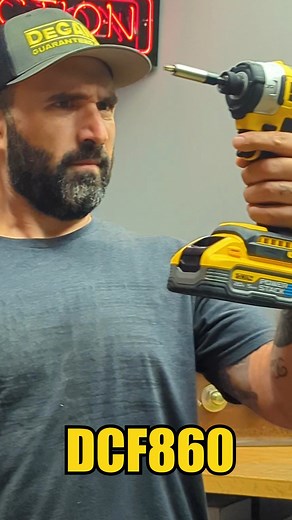 😃OUT with the old… in with the NEW! • • • This 20V MAX* XR® 3-Speed High Torque Impact Driver (DCF860B) from DeWALT is engineered for the demands of the pro with a max torque of 2,500 in-lbs., making it their highest torque impact driver. Maximize productivity with up to 63% faster driving**, a no-load speed of 0-3,800 RPM, 9 built-in LEDs, and 3-speed mode select to power through tough jobs. #dewalttools #impactdriver #newtools #howto #diy #test #review #vcgconstruction #transition | VCG Const