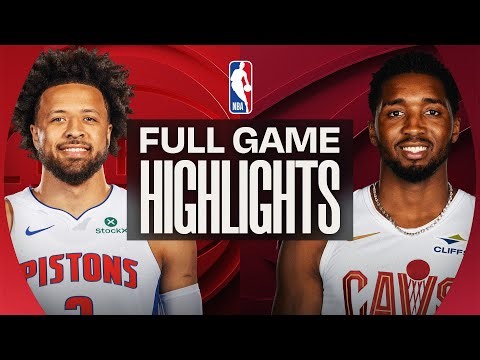 PISTONS at CAVALIERS | FULL GAME HIGHLIGHTS | January 4, 2026