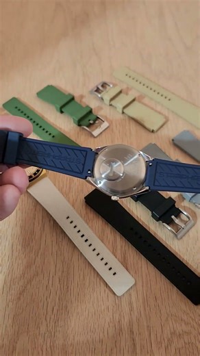 TQ18 Q Timex Replacement Watch Straps FKM Rubber Quick Release Watch Band