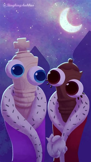 Kinger x Queenie / Checkmate Amazing digital circus fananimation I can imagine these two having mid night walks together and observing various insects Caine's hidden around the circus grounds. #tadc #theamazingdigitalcircus #amazingdigitalcircus #kinger #queenie #kingerxqueenie #checkmates #fananimation #gooseworx #glitchproductions #indieanination #2danimation #bingbingshobbies