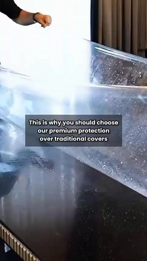 Give your table a second life! ✨ Our invisible protection film shields your surface from scratches, stains, and heat — keeping it flawless for years. Easy to clean, 100% transparent, and built to last. 👉 Protect what you love — book your installation today! | Surface Saver