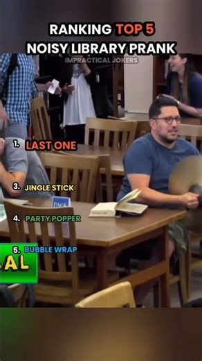 Noisy Library Prank Gone WRONG 🤫😂 #shorts