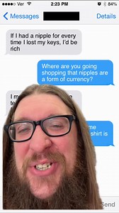 46K views · 3.7K reactions | Reading autocorrect fails #comedy #joke #laughter #autocorrectfail | Zach Shirk | Facebook