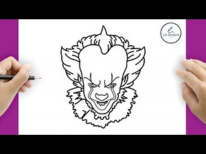 Comment Dessiner Pennywise Facilement | Tuto Dessin Débutant