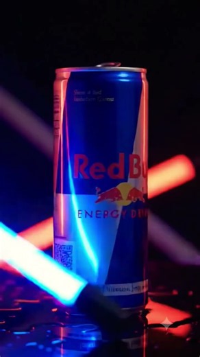 Red Bull ⚡ Gives You Wings! 🪽🔥 | Epic AI Product Ad #Shorts #RedBull #RedBullGivesYouWings #AIAd