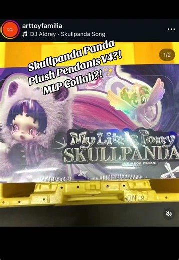 #greenscreen What are your thoughts on the V4 of Skullpanda Plush Pendants? #mylittlepony #skullpanda #popmart