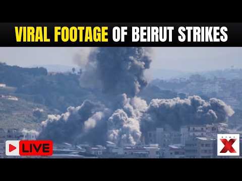 Beirut Strikes LIVE: Horror In Lebanon! See The Dramatic Videos Of Beirut Engulfed In Black Smoke