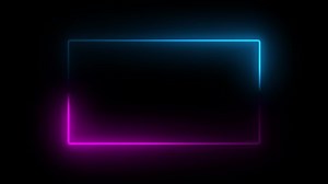 Glowing Neon Frame Animation Loop Rectangle Stock Footage Video (100% Royalty-free) 1042955326 | Shutterstock