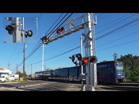 Jackson Rd. Railroad Crossing | SacRT Light Rails | Back Side Brackets Extensions | Sacramento CA