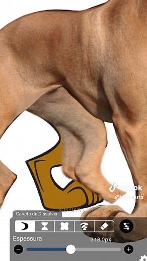 Realistic Scooby Doo Art in Ibis Paint X