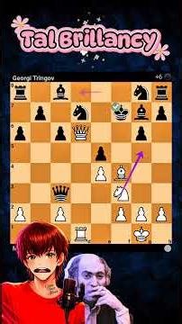 Mikhail Tal’s Insane Sacrifice 🤯♟️