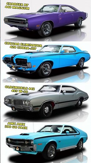 440 vs 428 vs 455 vs 390 Muscle Showdown