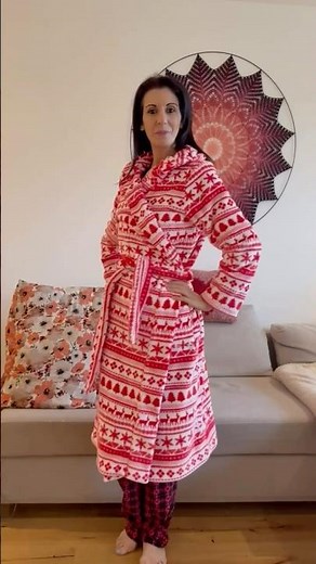 Cozy Christmas Robe!