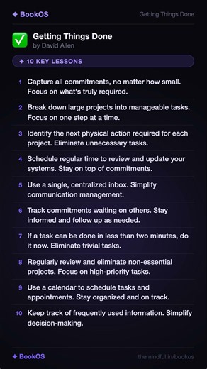 The Secret to Getting Things Done (Really!)