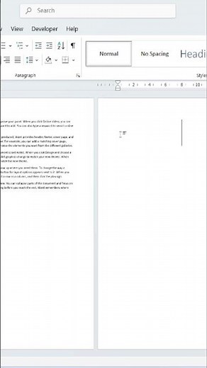 Blank pages won't delete in MS Word ? Try this method !! #RemoveBlankPage #MSWord2025 #PMITHub .