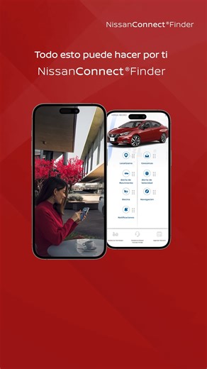 Con NissanConnect® Finder, mantenerte seguro y conectado es más fácil que nunca. Activa las Geocercas y recibe alertas personalizadas para disfrutar de cada viaje con total tranquilidad 🚘✨ | Nissan