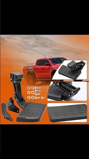 Retractable Truck Steps: Easy Install & Space-Saving Design!