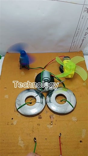 DC Motor Switch System 🍚 #shortvideo #trending #project #dcmotor #shorts #science #school #viral