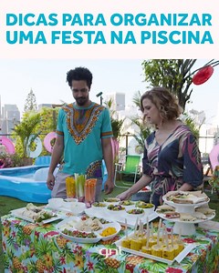 797K views · 11K reactions | O verão chegou, minha gente! Nada melhor que preparar uma festa na piscina e convidar todos os amigos, né? Na nova temporada do 'Santa Ajuda', Micaela Góes preparou várias dicas para quem quer fazer uma comemoração neste estilo. Se liga em algumas dicas que rolaram no primeiro episódio! #SantaAjudaNoGNT, episódios inéditos toda quinta-feira, 21h45. | GNT | Facebook