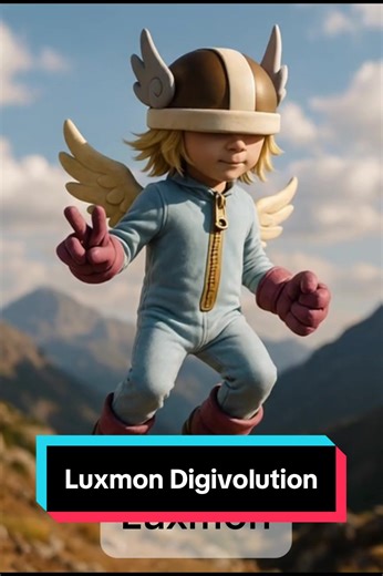 Luxmon Digivolution #digimon #digivolution #digimontcg #luxmon #fyp #aiart #angemon