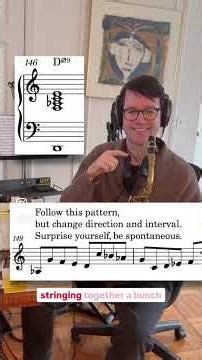 Melodic contour and freely playing shapes. Try it out! #saxophone #shapes #music #melody