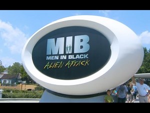 Universal Studios Men in Black: The Ride HD-POV Alien Attack! Orlando Florida