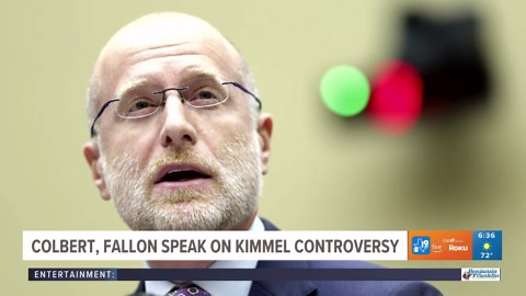 Stephen Colbert, Jimmy Fallon speak on Jimmy Kimmel controversy