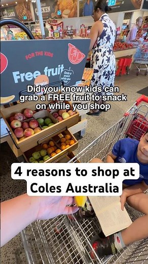 4 reasons to shop at Coles Australia!🇦🇺 #shorts