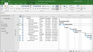 Task Inspector in Project- Instructions - TeachUcomp, Inc.