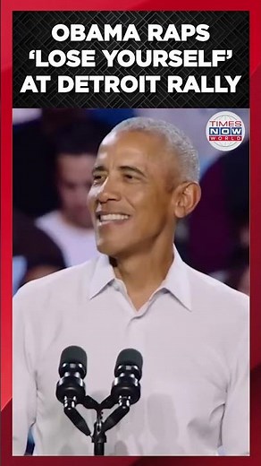 Obama Joins Eminem in Detroit, Rapping ‘Lose Yourself’ | Times Now World