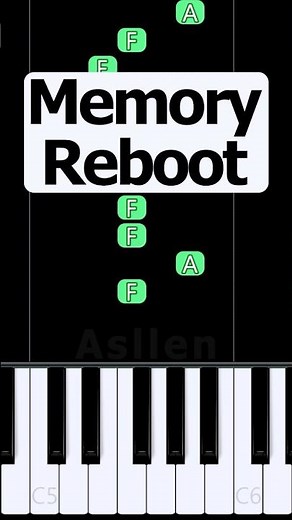 Memory Reboot(VØJ, Narvent) | Piano Tutorial