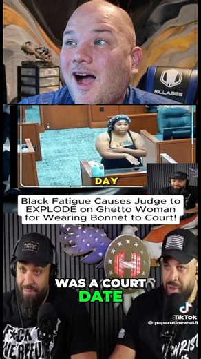 Shower Cap & Swimsuit to Court Appearence EXPOSES ghetto behavior!