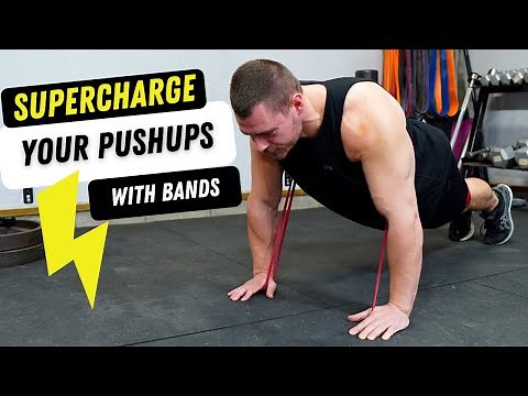 The Best Resistance Band Push Ups | Banded Push Ups