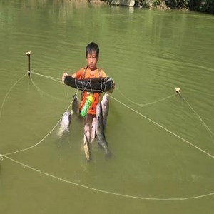Highland boy khai fishing, Techniques for setting hook traps and harvesting stream fish for sale #camping #survival #bushcraft #outdoors #lifehacks | Daily maza