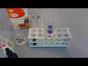 Werking van amylase op zetmeel