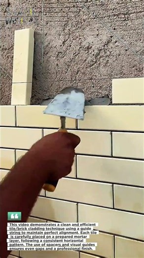 This Tile Installation Trick Looks PERFECT Every Time! (Masonry Secret)