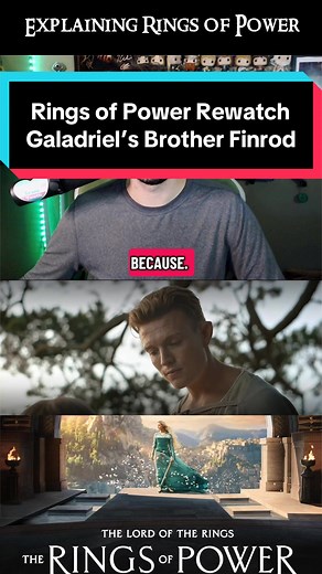 Galadriel's Brother Finrod Explained | Rings of Power
