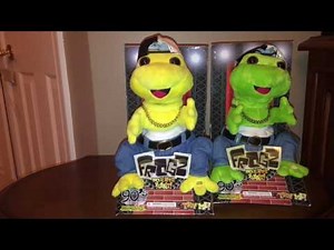 Gemmy Animated 90's Frogz With Original Song Recordings