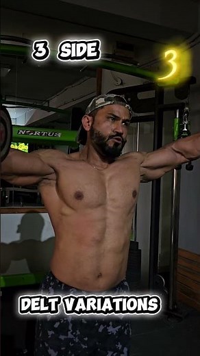 3 Side Lateral Raise Variations that hit your side delts from all angles 💯💪🏼 #shoulder