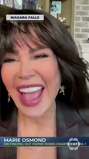 Singer Marie Osmond on finding out song 'Paper Roses' was a hit