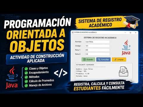 PROGRAMACIÓN ORIENTADA A OBJETOS 1