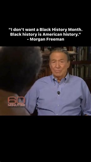 "I don't want a Black History Month. Black history is American history." - Morgan Freeman #BlackHistoryMonth | The Carl Jackson Show