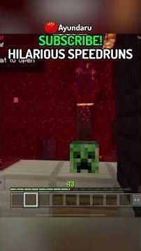 I Found The Funniest FAKE Minecraft Speedrun…