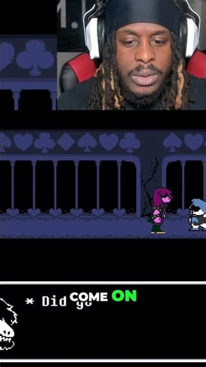 Did Lancer Really Betray Them? Susie's Reaction 😤 #deltarune #shorts