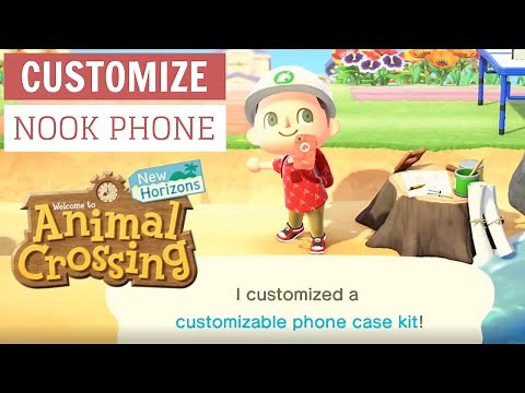 How to customize your Nook Phone in Animal Crossing: New Horizons!