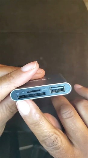 HICOBER 3-in-1 USB-C SD Card Reader | Portable Photo & Video Transfer for iPhone & Laptops