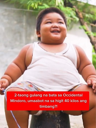 Bata sa Mindoro, umabot ng 40 Kilos sa Timbang